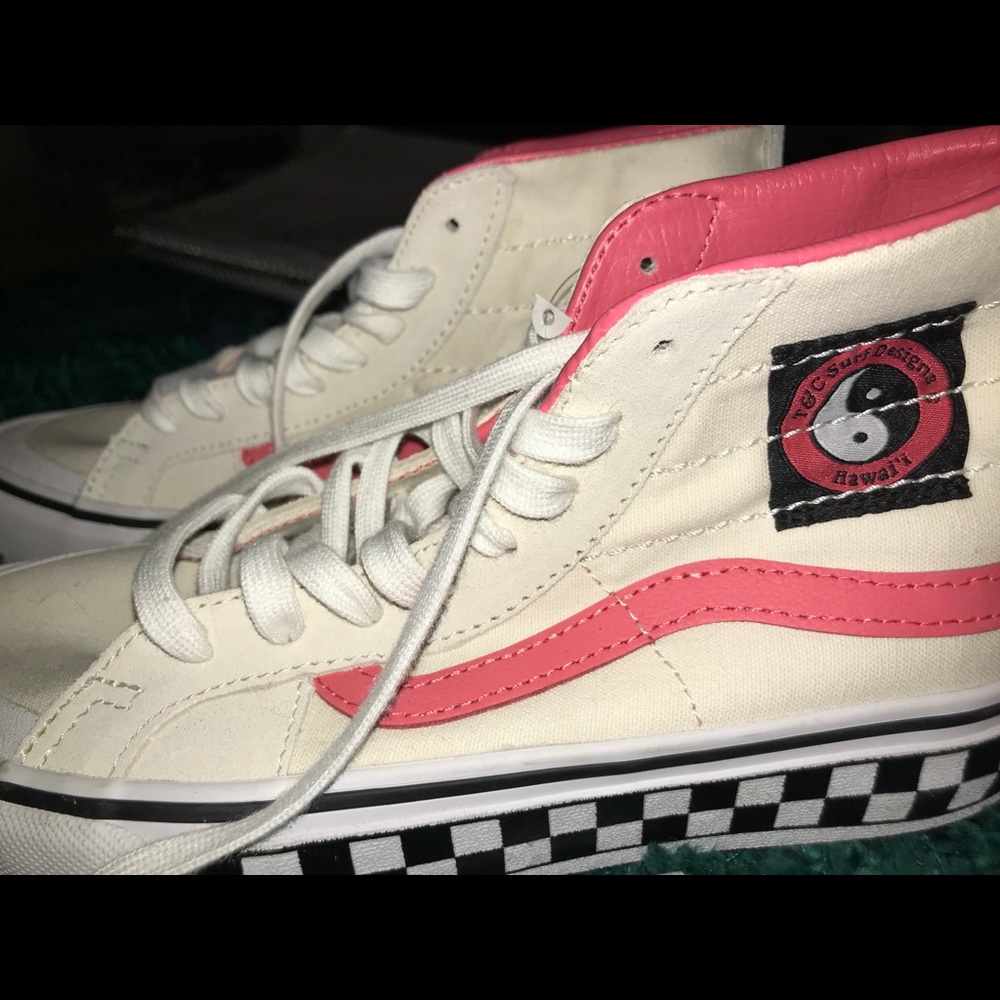 Colorful Vans Yin Yang